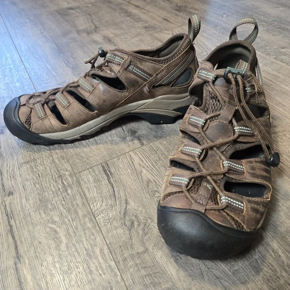 Keen Newport H2 Water Sandals Men Brown Bison Size 11 Waterproof Outdoor